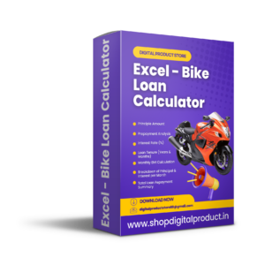 Excel - Bike Loan Calculator