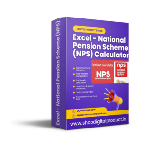 Excel - National Pension Scheme (NPS) Calculator