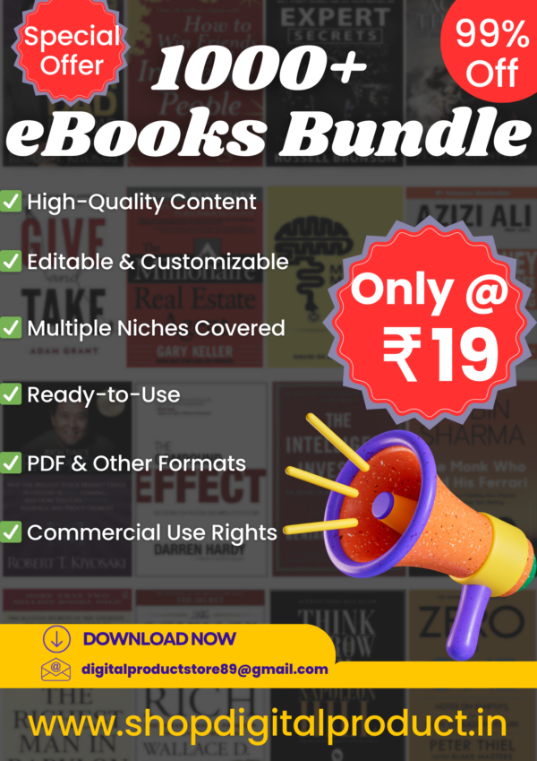 1000+ eBooks Bundle
